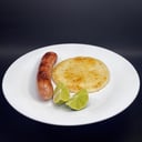 Foto de CHORIZO CON AREPA 