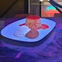Foto de FLAN CON DULCE DE LECHE Y CREMA
