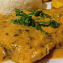 Foto de Albacora en salsa de mani
