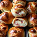 Foto de Pan de jamón y queso