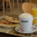 Foto de Desayuno/Merienda con super tostado de j&q y jugo de naranja (cód 3493)