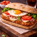 Foto de SANDWICH DE MILA COMPLETO