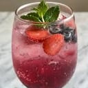 Foto de soda frutos rojos