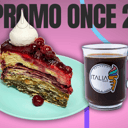 Foto de Promo Once Tortas 2 Con Café