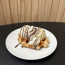 Foto de Waffle con Helado