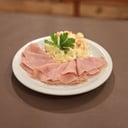 Foto de Jamon cocido con ensalada rusa