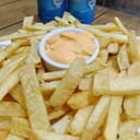 Foto de papas cheddar