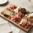 Foto de Tabla de Jamones · Quesos · Frutos Secos