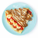 Foto de Crepe con Banana y Frutilla