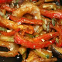 Foto de Tempura de verduras de temporada con miel de caña y pipas de girasol