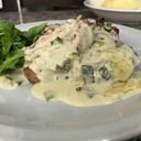 Foto de BONDIOLA DE CERDO CON CREMA DE VERDEO + GUARNICIÓN