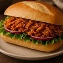 Foto de Sándwich Carne desmechada 