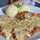 Foto de Milanesa a la napolitana con pure