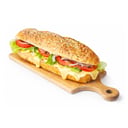 Foto de Sandwich de Queso y Vegetales