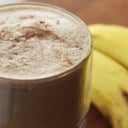 Foto de Platano con cafe y leche