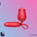 Foto de VIBRADOR FLOR CON LENGUA Y EMPUJE
