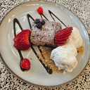 Foto de Brownie con Helado