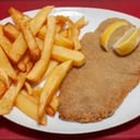 Foto de Milanesa simple con guarnición