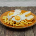 Foto de Papas Fritas C/ Huevo