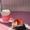 Foto de BROWNIE FRUTILLAS PORCIÓN