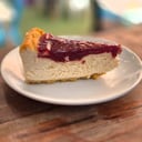 Foto de Porción Cheescake de Frambuesa Sin Azúcar