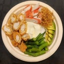 Foto de gohan de langostino crispy