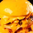Foto de doble con cheddar