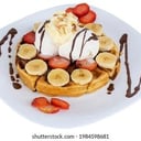 Foto de WAFFLE FRUTA Y HELADO 