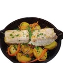 Foto de cacerola de tilapia