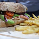 Foto de SALMON AHUMADO Y QUESO CREMA