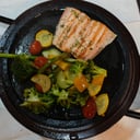 Foto de Salmón a la piedra