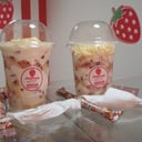 Foto de Fresas con crema vaso de 12 oz 1 Salsa + 2 Topping