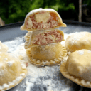 Foto de Sorrentinos de jamón y queso 