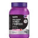 Foto de Proteínas de suero premium de fresa (1 kg) - wp Sabores: Frutilla, dulce de leche, vainilla, cheesecake de limon