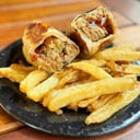 Foto de Burrito de bondiola y barbacoa