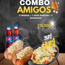 Foto de Combo amigos perro papa ranch