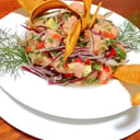 Foto de Tradicional de salmon o corvina