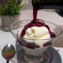 Foto de HELADO CON VINO TINTO