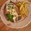 Foto de Sándwich de bondiola braseada con papas bastón