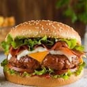 Foto de Hamburguesa completo