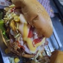 Foto de hamburguesa full