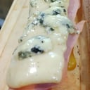 Foto de pancho a la masa roquefort