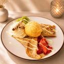Foto de crepes dulce