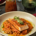 Foto de SALMÓN EN SALSA POMPEYA