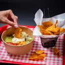 Foto de BOWL BIRRIA. Birria de res al estilo Mixteca, frijolitos, queso mozzarella,