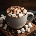 Foto de Chocolatada con malvaviscos