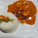 Foto de Lomo en salsa de camaron