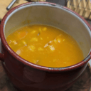 Foto de Arroz caldoso de carrillada ibérica, setas del monte con D.O de la Albufera Valenciana