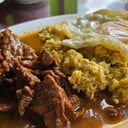Foto de Tigrillo + Bistec de carne + café