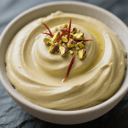 Foto de Crema de pistache con esencia de azafrán